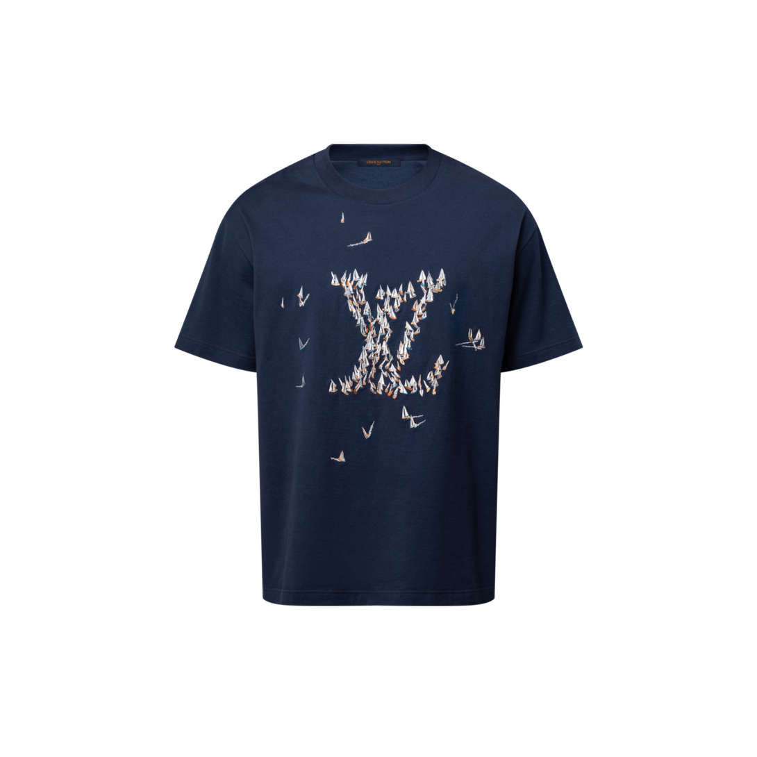 Embroidered Cotton T-Shirt - Ready-to-Wear | Louis Vuitton India